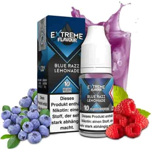 Extreme Flavour Overdosed Liquid Hybrid Nicsalt Blue Razz Lemonade 10mg/ml Nikotin Extreme Flavour Overdosed Liquid Hybrid Nicsalt Blue Razz Lemonade 10mg/ml Nikotin