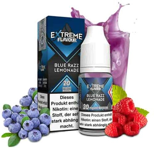 Extreme Flavour Overdosed Liquid Hybrid Nicsalt Blue Razz Lemonade 20mg/ml Nikotin