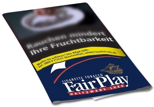 Fair Play Tabak Halfzware 30g Päckchen Zigarettentabak