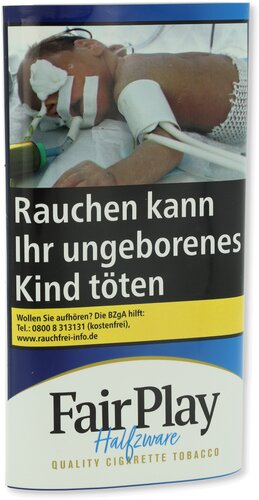 Fair Play Tabak Halfzware 30g Päckchen Zigarettentabak