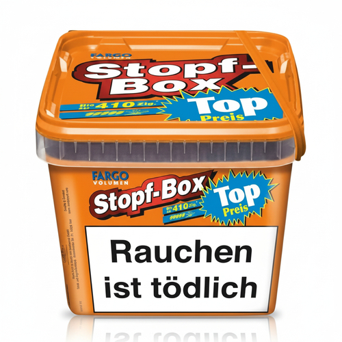 Fargo Tabak Orange 150g Stopf Box Volumentabak