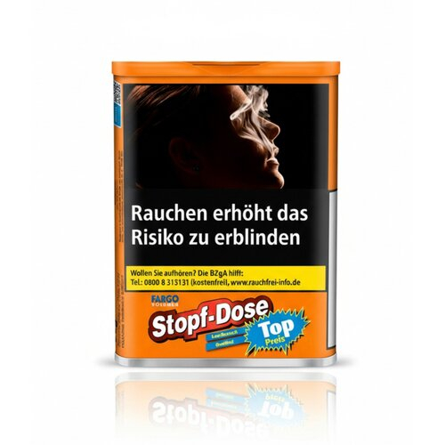 Fargo Tabak Orange 60g Stopf Dose Volumentabak