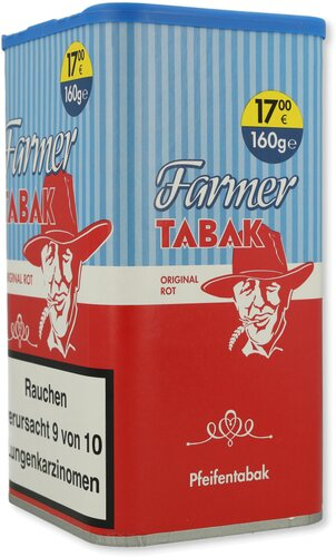 Farmer Original Rot Tabak 160g Dose