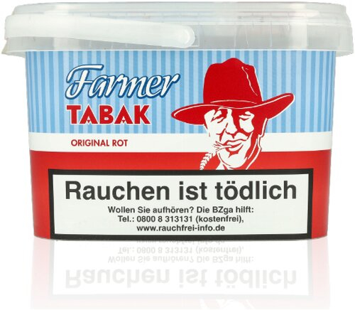 Farmer Original Rot Tabak 240g Eimer
