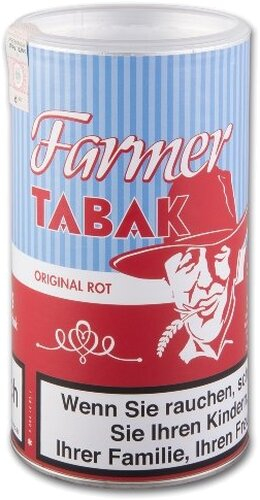 Farmer Original Rot Tabak 160g Dose