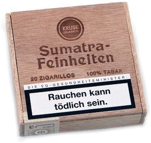 Feinheiten Sumatra (Kruse) 20 Stück Zigarillos Feinheiten Sumatra (Kruse) 20 Stück Zigarillos