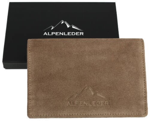 Feinschnitt-Tasche Alpenleder Sepp Brown