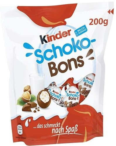 Ferrero Kinder Schoko Bons 200g Tüte Ferrero Kinder Schoko Bons 200g Tüte