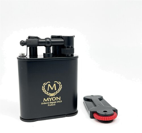 Feuerzeug Myon 2er Jet Racing Schwarz Zigarrenfeuerzeug Feuerzeug Myon 2er Jet Racing Schwarz Zigarrenfeuerzeug