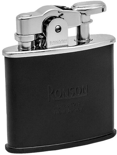 Feuerzeug Ronson Nostalgia Black Matt