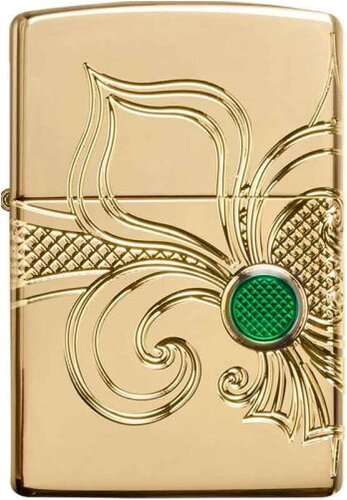 Zippo Feuerzeug Fleur de Lis Gold plated Zippo Feuerzeug Fleur de Lis Gold plated