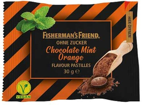 Fishermans Friend Choco Mint Orange