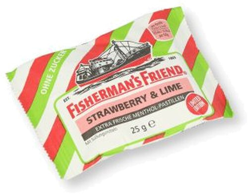 Fisherman´s Friend Strawberry & Lime ohne Zucker 25g