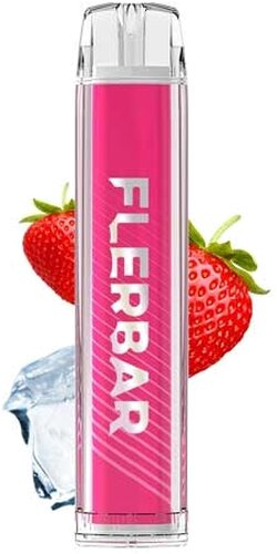 Flerbar 600 Einweg E-Zigarette Strawberry Ice 20mg 