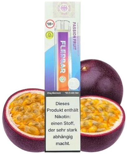 Flerbar 600 Passion Fruit Einweg E-Zigarette 20mg