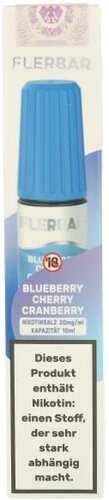 Flerbar Blueberry Cherry Cranberry Liquid 20mg/ml Flerbar Blueberry Cherry Cranberry Liquid 20mg/ml