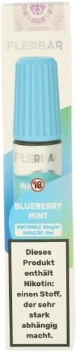 Flerbar Blueberry Mint Liquid 20mg/ml Flerbar Blueberry Mint Liquid 20mg/ml