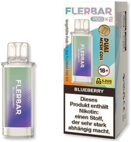 Flerbar Pod Blueberry Prefilled Pods 2x2ml 20mg