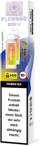 Flerbar Pod Mango Ice Prefilled Pods 2x2ml 20mg