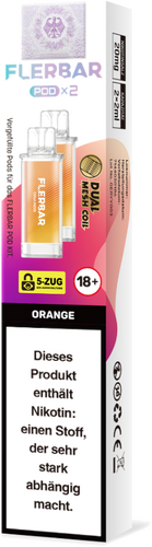 Flerbar Pod Orange Prefilled Pods 2x2ml 20mg