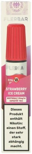 Flerbar Strawberry Ice Cream Liquid 20mg/ml
