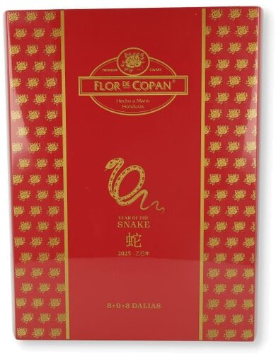 Flor de Copan Year of the Snake 2025 Zigarren 25 Stk. Flor de Copan Year of the Snake 2025 Zigarren 25 Stk.