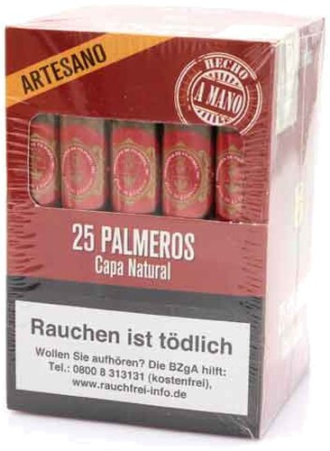 Flor de Filipinas Zigarren Palmeros 25Stk. Flor de Filipinas Zigarren Palmeros 25Stk.