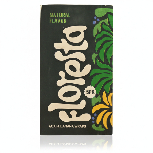 Floresta Natural Flavor Acai & Banana Wraps 5 Stk.