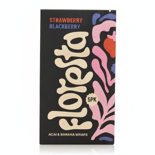 Floresta Strawberry Blackberry Acai & Banana Wraps 5 Stk.