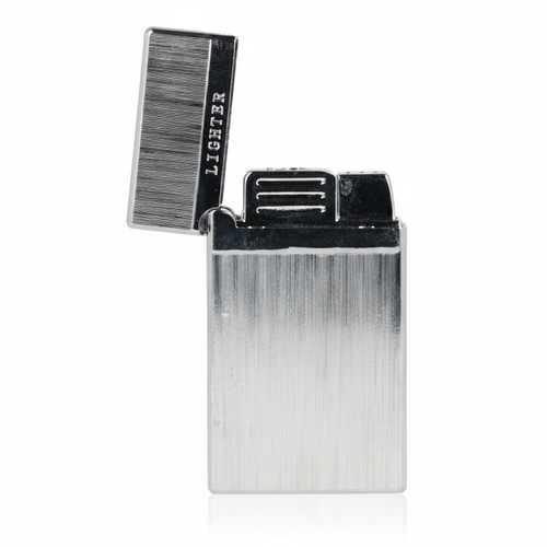 Formula Feuerzeug 2er Jetflame Crocodile Silber