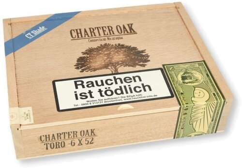 Foundation Cigars Charter Oak CT Shade Toro Zigarren 20 Stk. Foundation Cigars Charter Oak CT Shade Toro Zigarren 20 Stk.