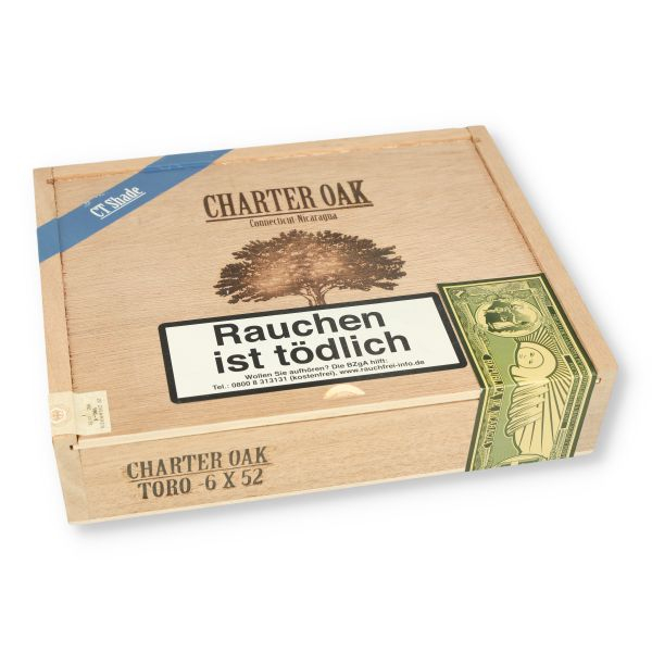 Foundation Cigars Charter Oak CT Shade Toro Zigarren 20 Stk. Foundation Cigars Charter Oak CT Shade Toro Zigarren 20 Stk.