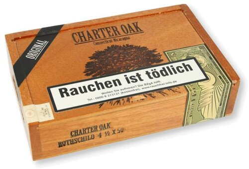 Foundation Cigars Charter Oak Original Rothschild Zigarren 20 Stk. Foundation Cigars Charter Oak Original Rothschild Zigarren 20 Stk.