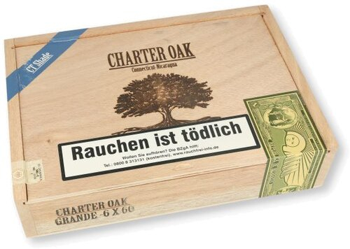 Foundation Cigars Charter Oak Shade Grande Zigarren 20 Stk. Foundation Cigars Charter Oak Shade Grande Zigarren 20 Stk.