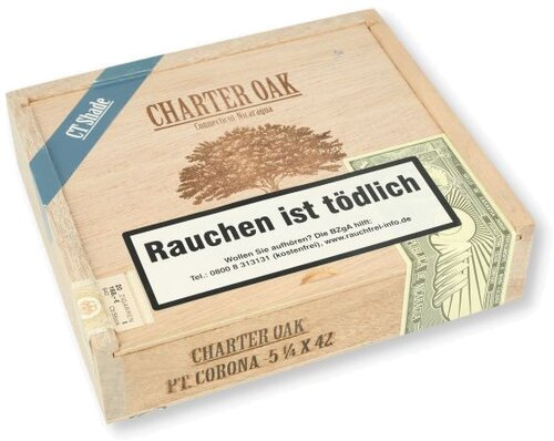 Foundation Cigars Charter Oak Shade Petit Corona Zigarren 20 Stk. Foundation Cigars Charter Oak Shade Petit Corona Zigarren 20 Stk.