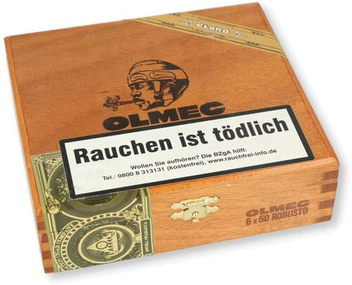 Foundation Cigars Olmec Claro Robusto Zigarren 12 Stk. Foundation Cigars Olmec Claro Robusto Zigarren 12 Stk.