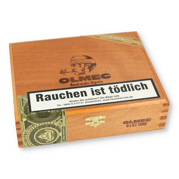 Foundation Cigars Olmec Claro Toro Zigarren 12 Stk.