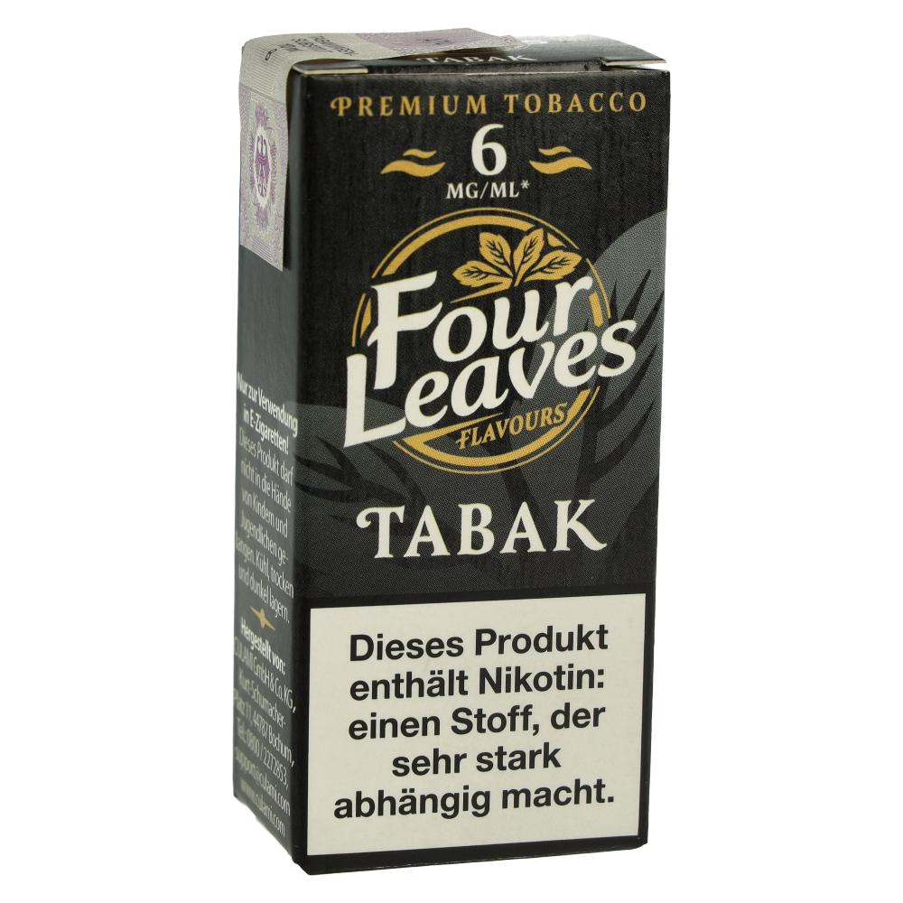 Four Leaves Liquid Tabak 6mg Four Leaves Liquid Tabak 6mg