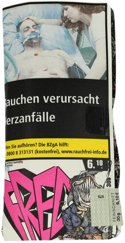 Fred Tabak Rose Special Blend ohne Zusatzstoffe 30g Päckchen Zigarettentabak