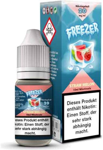 Freezer Nikotinalz Liquid Straw-Melon 20mg Freezer Nikotinalz Liquid Straw-Melon 20mg