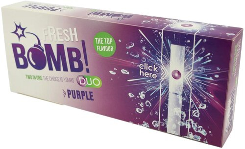 Fresh Bomb Zigarettenhülsen Purple 100 Stück