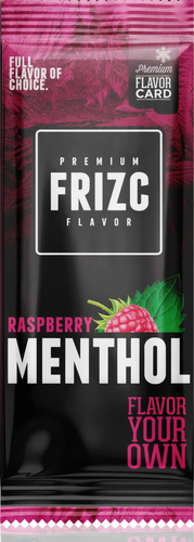 Frizc Aromakarte Raspberry Menthol 1 Stück