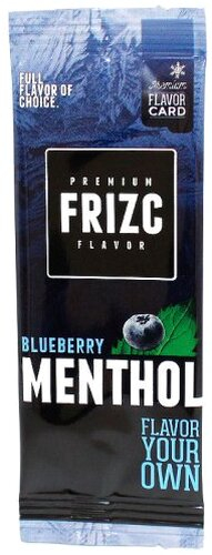 Frizc Blueberry Myrtille Menthol Flavor Card Aromakarte Frizc Blueberry Myrtille Menthol Flavor Card Aromakarte