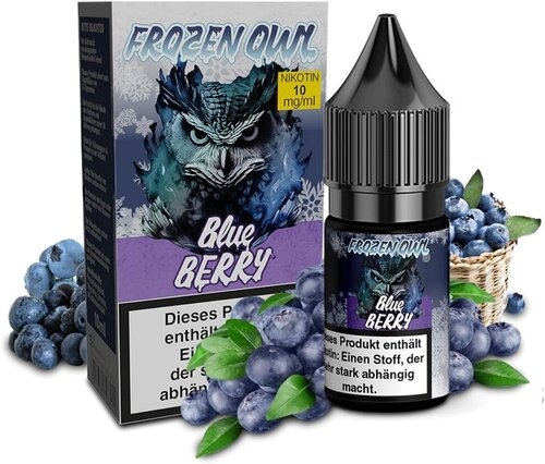 Frozen OWL Blueberry Nikotinsalz Liquid 10ml 10mg Frozen OWL Blueberry Nikotinsalz Liquid 10ml 10mg