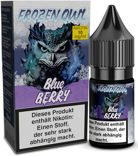 Frozen OWL Blueberry Nikotinsalz Liquid 10ml 10mg