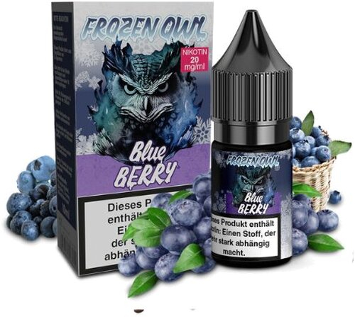 Frozen OWL Blueberry Nikotinsalz Liquid 10ml 20mg Frozen OWL Blueberry Nikotinsalz Liquid 10ml 20mg
