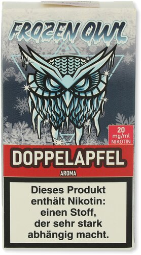 Frozen OWL Doppelapfel Nikotinsalz Liquid 10ml 20mg