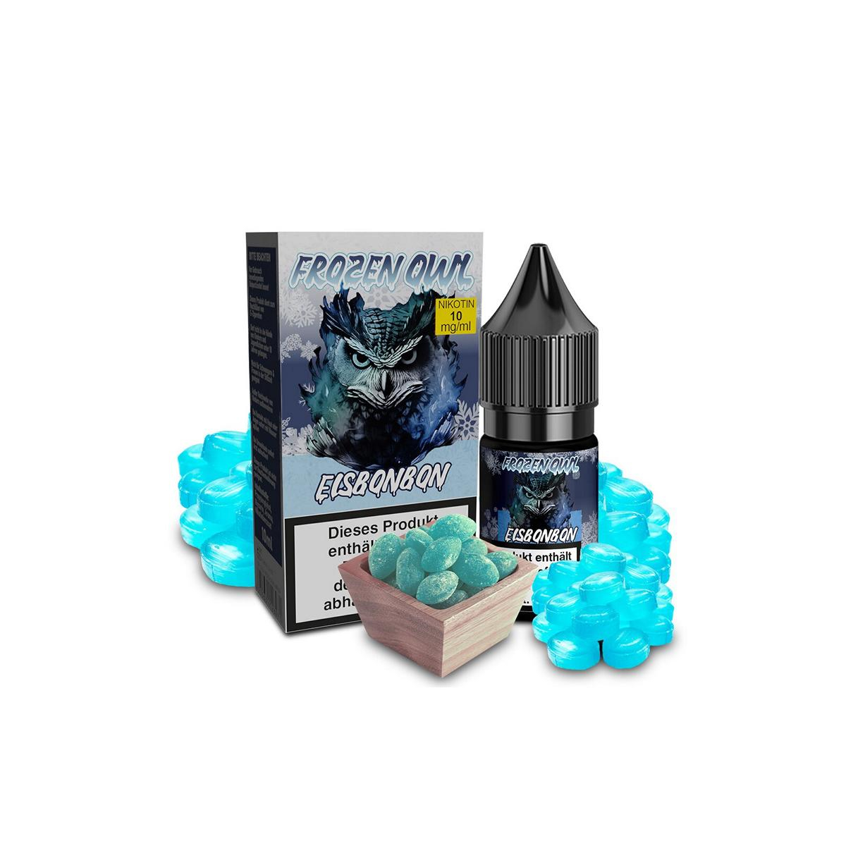 Frozen OWL Eisbonbon Nikotinsalz Liquid 10ml 10mg Frozen OWL Eisbonbon Nikotinsalz Liquid 10ml 10mg