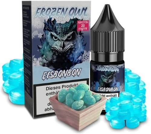 Frozen OWL Eisbonbon Nikotinsalz Liquid 10ml 20mg