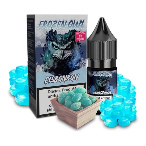 Frozen OWL Eisbonbon Nikotinsalz Liquid 10ml 20mg Frozen OWL Eisbonbon Nikotinsalz Liquid 10ml 20mg